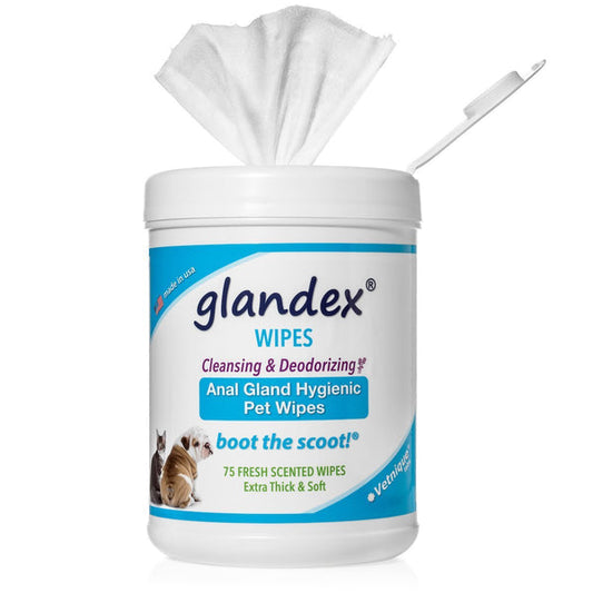 Glandex Anal Gland Pet Wipes